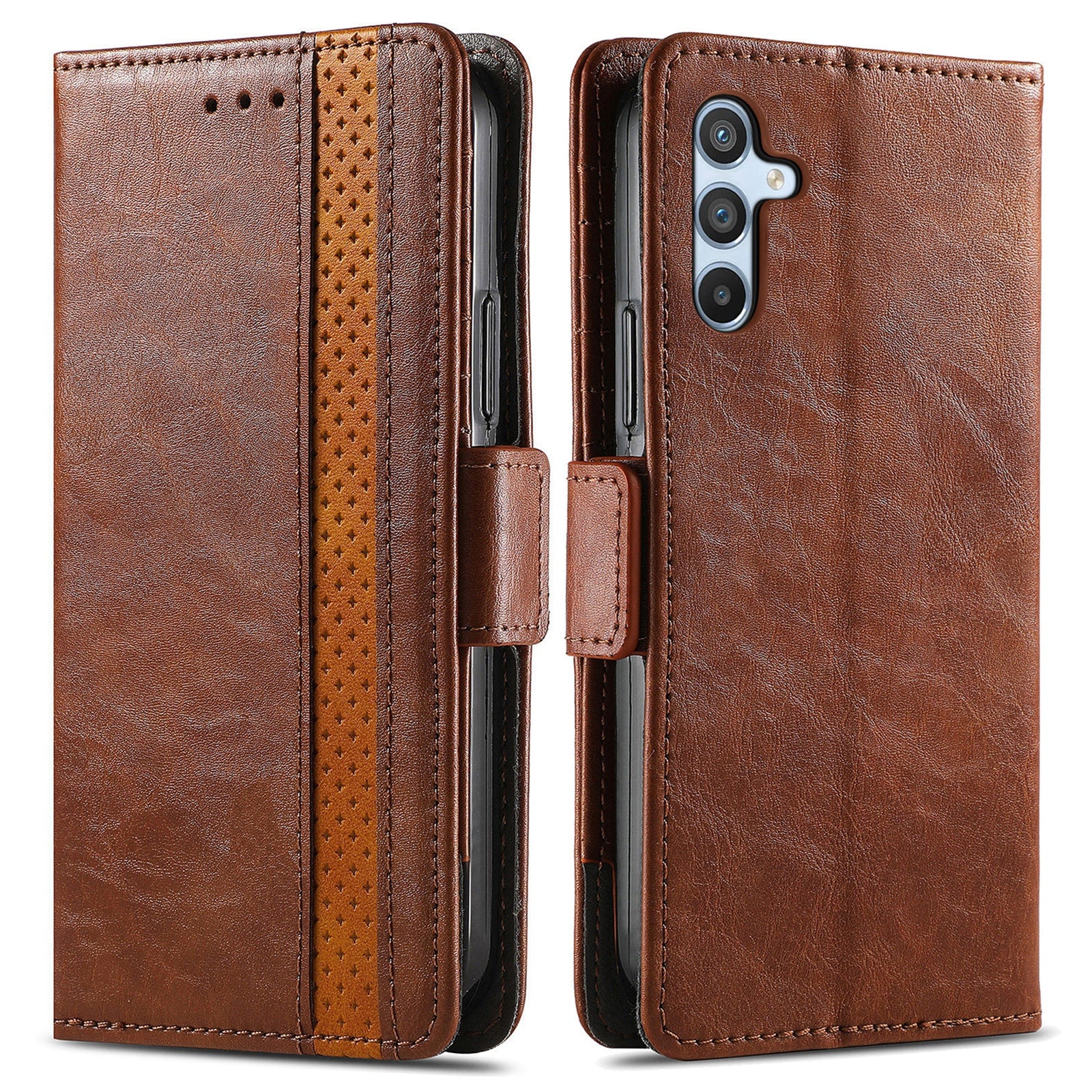 CASENEO 002 Series for Samsung Galaxy A14 5G A14 4G Phone Case PU Leather RFID Blocking Wallet Stand Business Splicing Cover CASENEO 002 Series for Samsung Galaxy A14 5G A14 4G Phone Case PU Leather RFID Blocking Wallet Stand Business Splicing Cover